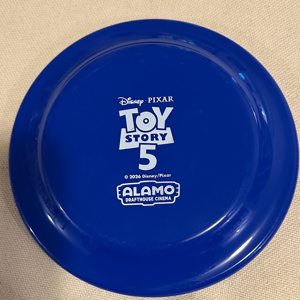 Disney Pixar Toy Story 5 Blue Promotional Flying Disc